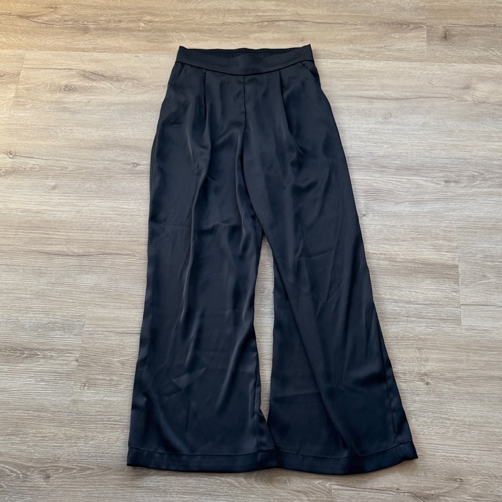 House of Harlow 1960 Black Wide-Leg Pants